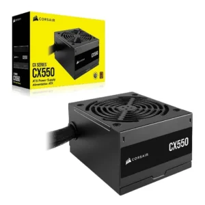 Fonte de alimentação Corsair Cx Series Cx550 2023 cor preta