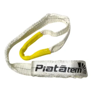 Cinta Sling Reboque 60 Mm Cor Branco Carga 2.5 Ton X 2m Branco