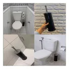 Escova Sanitária Hércules Luxo Vaso Sanitário Aço Inox Black Preto - Imagem 4
