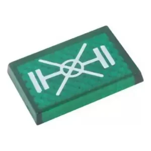 Lente Painel Novo Trava Diferenciado Para Scania Verde