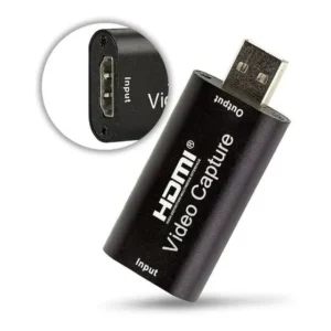 Placa De Captura Hdmi Usb Áudio E Vídeo Streaming 4k 1080p