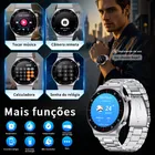 Relógio Inteligente Homem Smartwatch Esporte Negócio Chamada mais de 100 +modos esportivos,monitor de frequência cardíaca/sono,com tela HD de 1,39" e chamadas Bluetooth , compatível com Android e iOS - Imagem 5