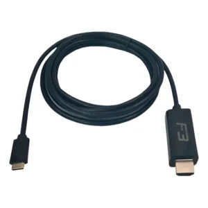 Cabo Adaptador Type C Para Hdmi 4k 60hz 1080p 1.8m F3 Preto