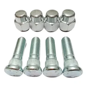 Kit 4 Prisioneiro Roda C/ 4 Porca Sentra Tiida Livina Versa