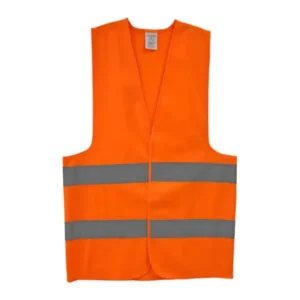 Colete Refletivo Tipo Jaqueta C/ Velcro Laranja Tamanho Xg