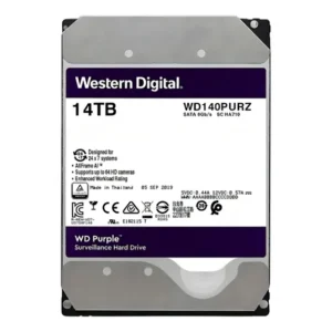 Hd Interno Wd Purple Sata 3,5 14tb E 512mb De Cache 7200rpm