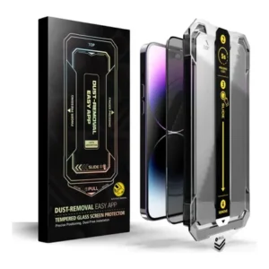 Película Privacidade 3d Com Aplicador Compatível Com iPhone