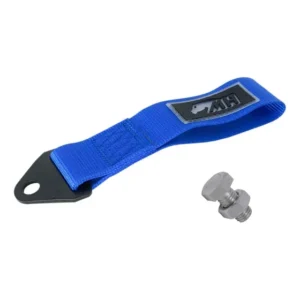 Cinta Engate Reboque Reforçado Tecido Tow Strap Azul Azul