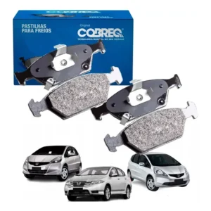 Jogo Pastilha Freio Diant Compativel Honda City Fit New Fit