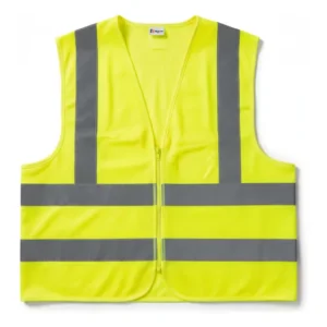 Kit 5 Colete Refletivo Sinalizaçao Segurança C/ziper Kalipso