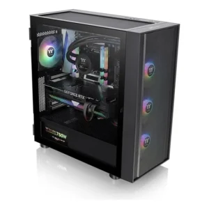 Gabinete Gamer Thermaltake H570 Tg Black Ca-1t9-00m1wn-01 Preto