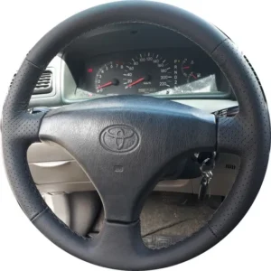Capa De Volante Costurada Corolla Xli 1.6 2003 A 2008 Linho