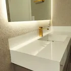 Espelho Decorativo Retangular Led Frio De Parede Para Sala Quarto E Banheiro Demoglass Led Frio - A 60 X L 40 - Imagem 3