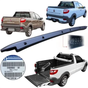 Moldura Tampa Traseira Fiat Strada 2014/2020 Friso Superior