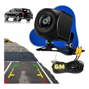 Camera De Ré 180° Linhas Guias De Estacionamento Coloridas