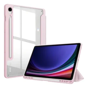 Case Acrílico Com Slot Para Tablet Samsung S9 Fe 10.9 X516 Cor Rosa