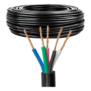 Cabo Pp 5×1,50mm Elétrico Flexível Hepr 1kv Para Instalações