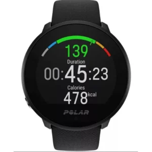 Relógio Polar Unite Blk S-l Gen Fitness Tracker Cor da pulseira Velcro-Preto
