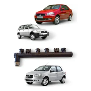 Flauta Bico Injetor Fiat Palio Siena Uno 1.0 8v Cu0012179
