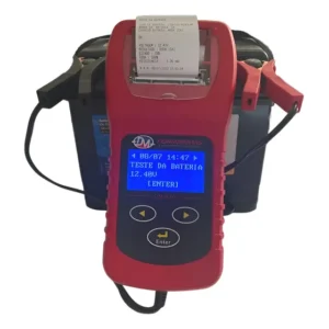 Teste De Bateria Automotivo Digital - Análise De Bateria Vermelho
