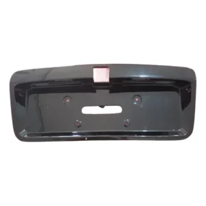 Moldura Placa Vectra 2000 À 2005 Tampa Traseira - Fibra Preto