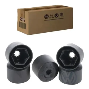 Kit 5 Capa Parafuso Roda Fox Polo Golf T-cross Virtus