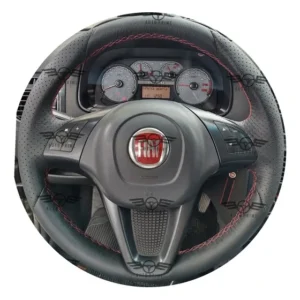 Capa De Volante Costurada Fiat Strada Adventure Em P.u