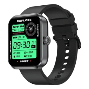 Smartwatch Zeblaze Beyond 3 Plus Black Gps Alexa Strava 3atm Caixa Preto Pulseira Preto Bisel Preto Desenho da pulseira Sport