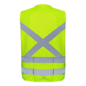 Colete Segurança Refletivo Sinalização 4 Bolsos Steelflex Cor Amarelo Tamanho do colete refletivo XXG