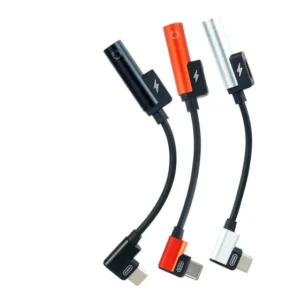 Adaptador Tipo C Para P2 3,5mm - Fone Com Carregamento Aleatorias