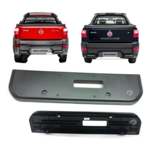 Suporte Placa Traseira Fiat Strada Adventure 2013-2018