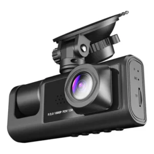 Câmera Dvr Tripla 1080p Frente Interior Tras Carro 99 Uber