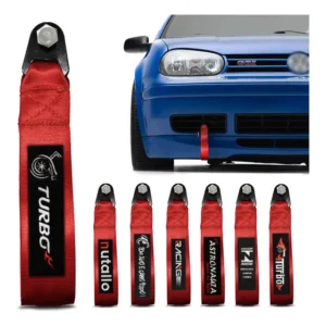 Tow Strap Fita Cinta De Reboque Para Gol Bola Golf Celta Uno Cor Vermelho Com Bordado Turbo