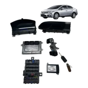 Kit Code Módulo Injeção Honda Civic 2013 2014 1.8 Automático