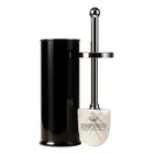 Escova Sanitária Hércules Luxo Vaso Sanitário Aço Inox Black Preto - Imagem 3