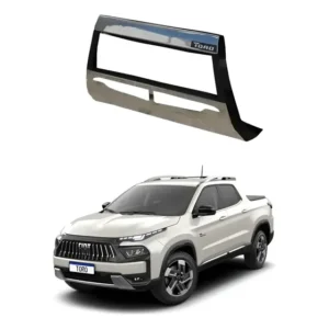 Quebra Mato Fiat Toro Para-choque De Impulsao 2026 Cromado Cromado