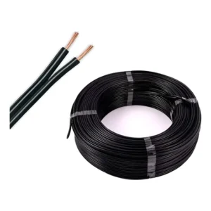 Fio Paralelo Elétrico 2x2,5mm 10 Metros Preto
