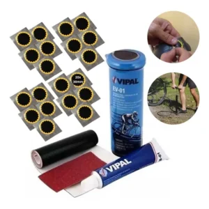 Kit Remendo Bike Pneu Camara De Ar +20 Reparos Estrela