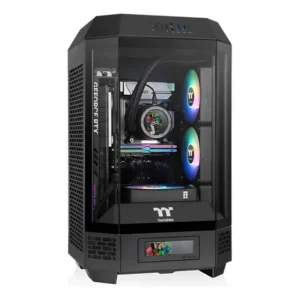 Gabinete The Tower 250 Preto Mini Tower Thermaltake Preto Preto