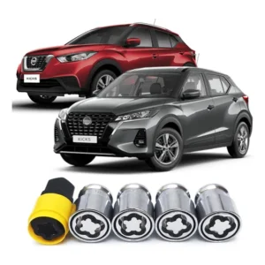 Trava Parafuso Porca Antifurto Rodas Nissan Novo Kicks
