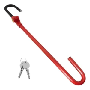 Trava De Pedal Com Volante E Chave Tetra - Cinoy