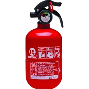 Extintor Automotivo Tradicional 4 Polegadas ABC 1kg Resil Carro
