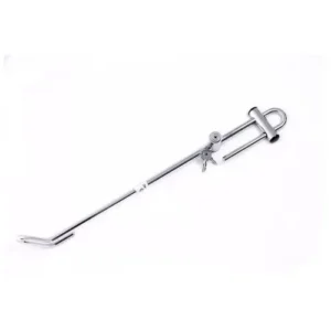 Tranca Trava Anti Furto Segurança Cromada Aço Todos Carros