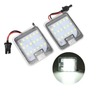 Bem-vindo, 2 Peças De Espelho Retrovisor Led, Cortesia, Piso