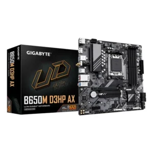 Placa-mãe Gigabyte B650m D3hp Ax Ddr5 Am5 Black Micro Atx Preto
