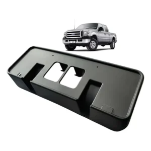 Suporte Placa Dianteiro F250 F350 F4000 Original 2006 A 2019 Preto