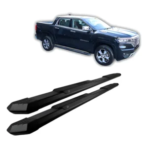 Estribo Dodge Ram Rampage 2023 A 2025 Cd Extreme Preto C&k Preto