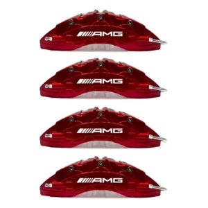 Kit 4 Capas De Pinça Freio 26cm Mercedes Benz - Logo Amg