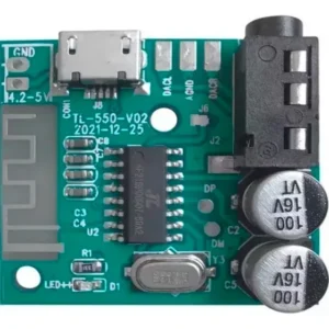 Mini Modulo Placa Receptor Bluetooth 5.0 Áudio Mp3 Som