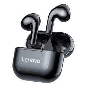 Fone De Ouvido In-ear Sem Fio Lenovo Livepods Lp40 Preto Cor Preto
